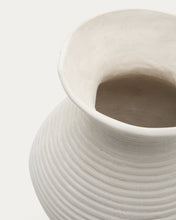 Load image into Gallery viewer, Pria white, papier mâché vase, 51 cm - image 7