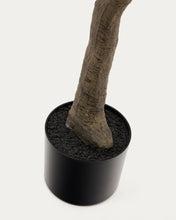 Load image into Gallery viewer, Artificial Ficus tree in black pot 210 cm - image 6