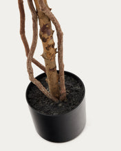 Load image into Gallery viewer, Artificial Ficus tree in black pot 180 cm - image 6