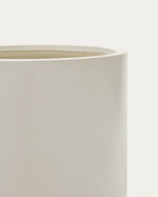 Load image into Gallery viewer, Aiguablava plant pot in white cement, Ø 52 cm - image 5