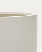 Load image into Gallery viewer, Aiguablava plant pot in white cement, Ø 42 cm - image 5