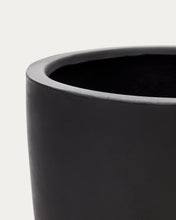 Load image into Gallery viewer, Aiguablava plant pot in black cement, Ø 56 cm - image 5