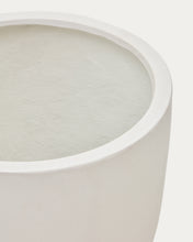 Load image into Gallery viewer, Aiguablava plant pot in white cement, Ø 56 cm - image 4