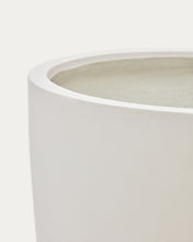 Load image into Gallery viewer, Aiguablava plant pot in white cement, Ø 56 cm - image 5