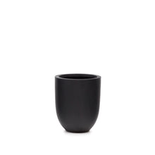 Load image into Gallery viewer, Aiguablava plant pot in black cement, Ø 39 cm