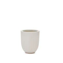 Load image into Gallery viewer, Aiguablava plant pot in white cement, Ø 39 cm