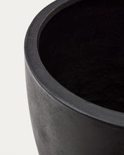 Load image into Gallery viewer, Aiguablava Black Cement Planter Ø 75 cm - image 4