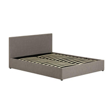 Load image into Gallery viewer, Nahiri grey lift-up storage bed for a 160 x 200 cm mattress - image 5