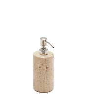 Load image into Gallery viewer, Macre beige travertine soap dispenser - image 2
