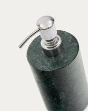 Load image into Gallery viewer, Elenei green marble soap dispenser - image 4