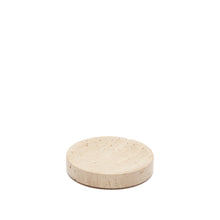 Load image into Gallery viewer, Macre beige travertine soap dish