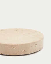 Load image into Gallery viewer, Macre beige travertine soap dish - image 4