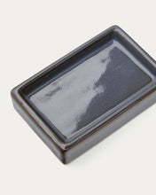 Load image into Gallery viewer, Silvet Soap Dish made of Gray Stoneware - image 5