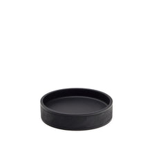 Load image into Gallery viewer, Sisel Black Polyresin Soap Dish