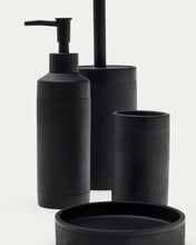 Load image into Gallery viewer, Sisel Black Polyresin Soap Dish - image 5