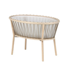 Load image into Gallery viewer, Leonela ash wood bassinet 97 x 62 cm FSC 100%