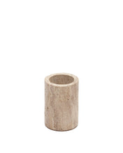 Load image into Gallery viewer, Macre beige travertine toothbrush holder - image 2