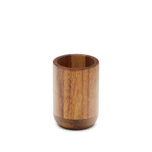 Load image into Gallery viewer, Acacia Wood Senda Toothbrush Holder