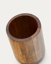 Load image into Gallery viewer, Acacia Wood Senda Toothbrush Holder - image 4