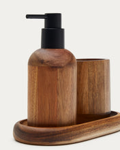 Load image into Gallery viewer, Acacia Wood Senda Toothbrush Holder - image 5