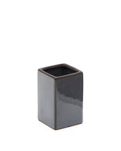 Load image into Gallery viewer, Silvet Gray Stoneware Toothbrush Holder - image 2