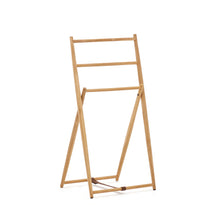 Load image into Gallery viewer, Roxana towel rack in solid teak, 50 x 95 cm