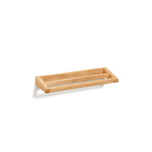 Load image into Gallery viewer, Vedel solid teak towel rack, 40 x 5 cm