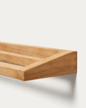 Load image into Gallery viewer, Vedel solid teak towel rack, 40 x 5 cm - image 6