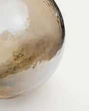 Load image into Gallery viewer, Piril Christmas bauble made of brown recycled glass, Ø 25 cm - image 4