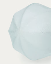 Load image into Gallery viewer, Talve Christmas bauble made of white recycled glass, Ø 20 cm - image 4
