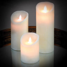 Load image into Gallery viewer, Triple LED Timer Candle 20 cm