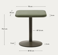 Load image into Gallery viewer, Esilda Outdoor Table - Green Cement