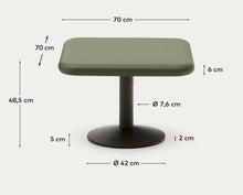 Load image into Gallery viewer, Esilda Outdoor Table - Green Cement