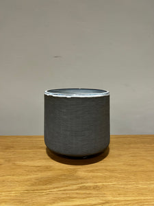 Grey Textured Pot