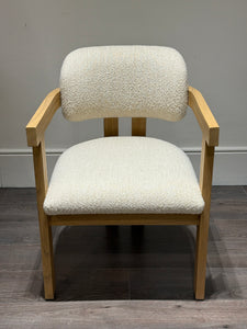 Oak Fabric Dining Chair