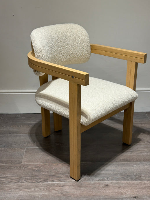 Oak Fabric Dining Chair