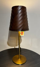 Load image into Gallery viewer, Gold &amp; Brown Table Lamp