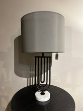Load image into Gallery viewer, Table Lamp with Grey Lampshade