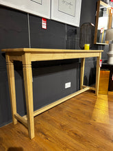 Load image into Gallery viewer, Oak Console Table