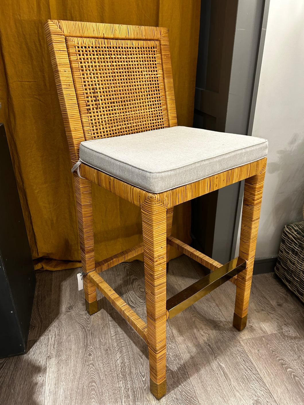 Rattan Bar Stool