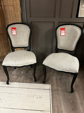 Load image into Gallery viewer, Dining Chair Grey &amp; Black