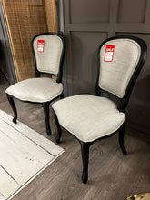 Load image into Gallery viewer, Dining Chair Grey &amp; Black