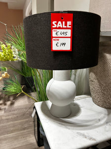 White Ceramic Table Lamp