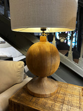 Load image into Gallery viewer, Large Wood Table Lamp
