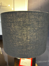 Load image into Gallery viewer, Black Glass Table Lamp