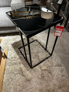 Stone Top Side Table