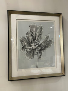 Fleur Charcoal Flower A3