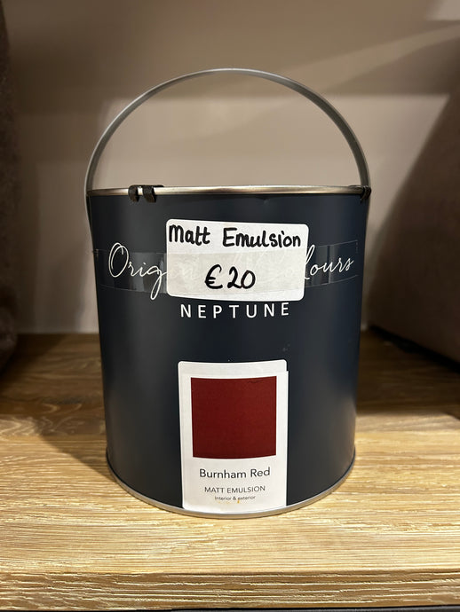 Neptune Paint Matt Emulsion - Burnham Red