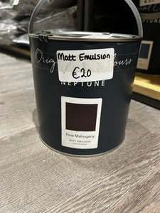 Neptune Paint Matt Emulsion - Fine Mahogany