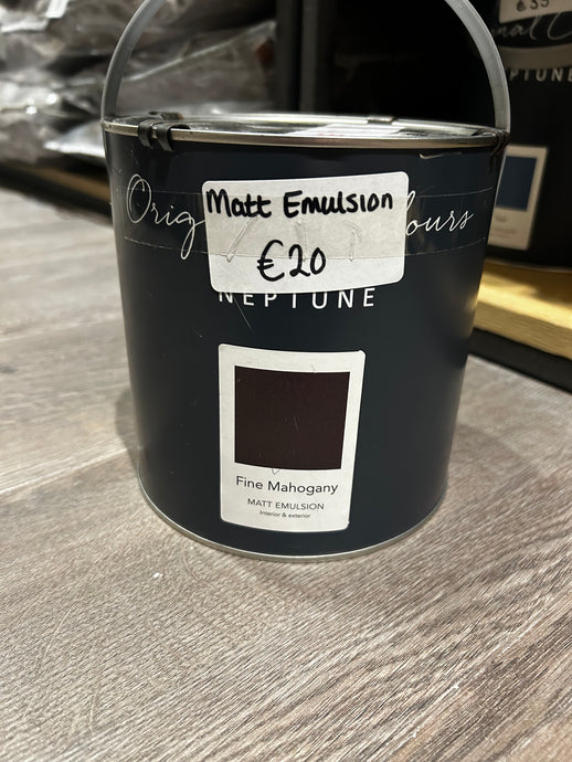 Neptune Paint Matt Emulsion - Fine Mahogany